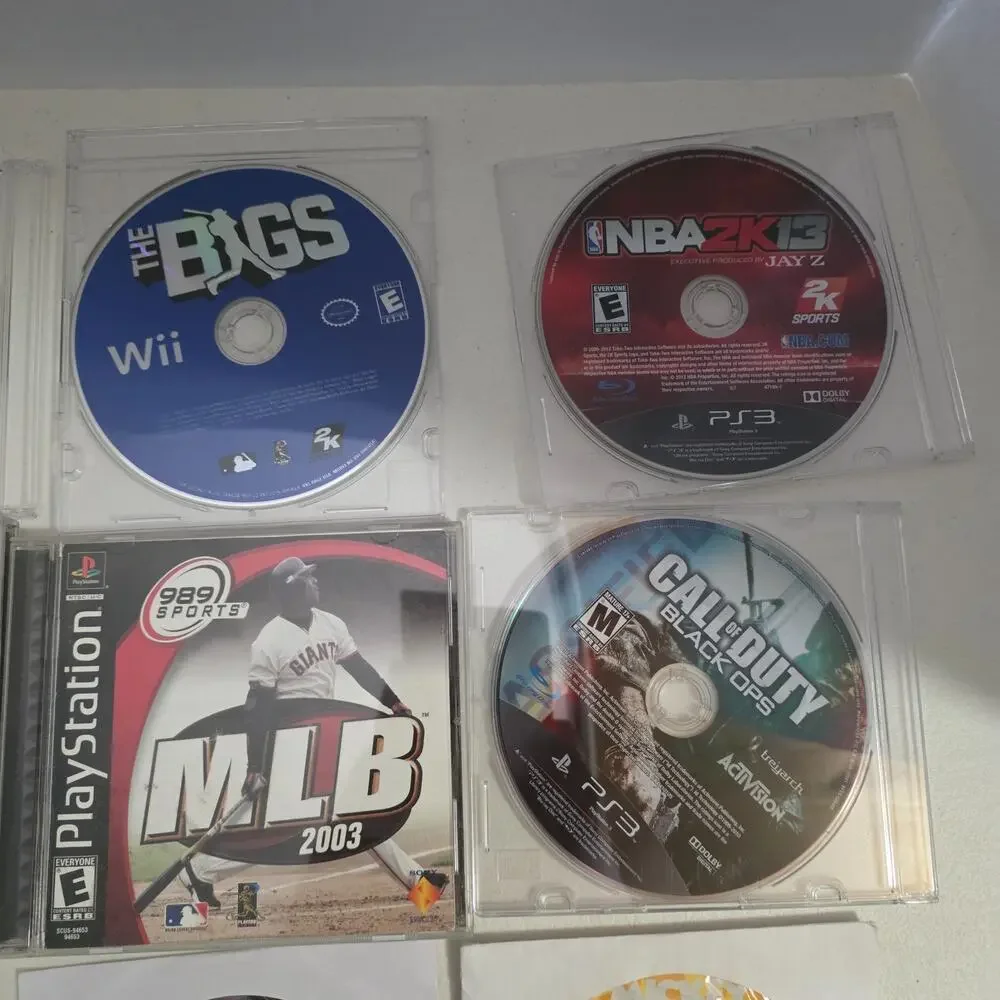 Mixed Nostalgia Video Game Lot PS1 PS3 Wii Xbox – Tony Hawk 2 Black Ops + More